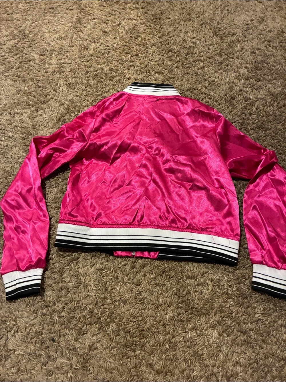 Girls pink jazz dance costume